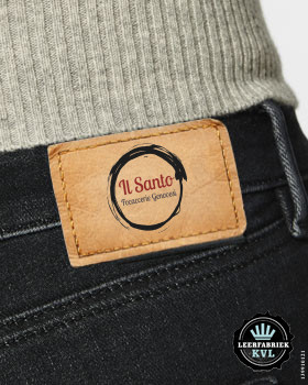 12 Etiquetas de Marcas de Couro para Jeans | Rótulos de jeans de couro