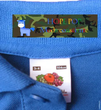 Etiquetas De Nome Para Roupa