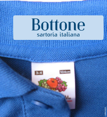 48 Etiquetas termocolantes personalizadas para roupa | Termoaderentes para Roupa