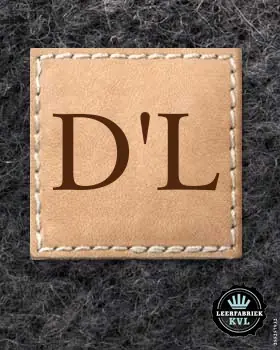 Etiquetas De Couro Personalizadas