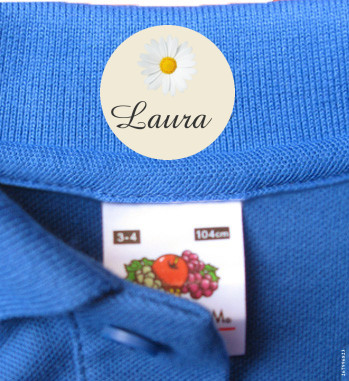 48 Etiquetas termocolantes personalizadas para roupa | Termoaderentes para Roupa