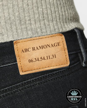 12 Patches para jeans personalizados com logótipo | Patches de couro